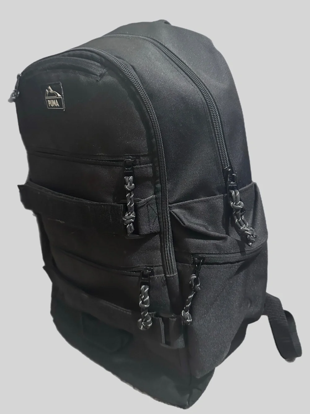 PUMA Hurdle Multi-Pocket Tactical Backpack – All Black